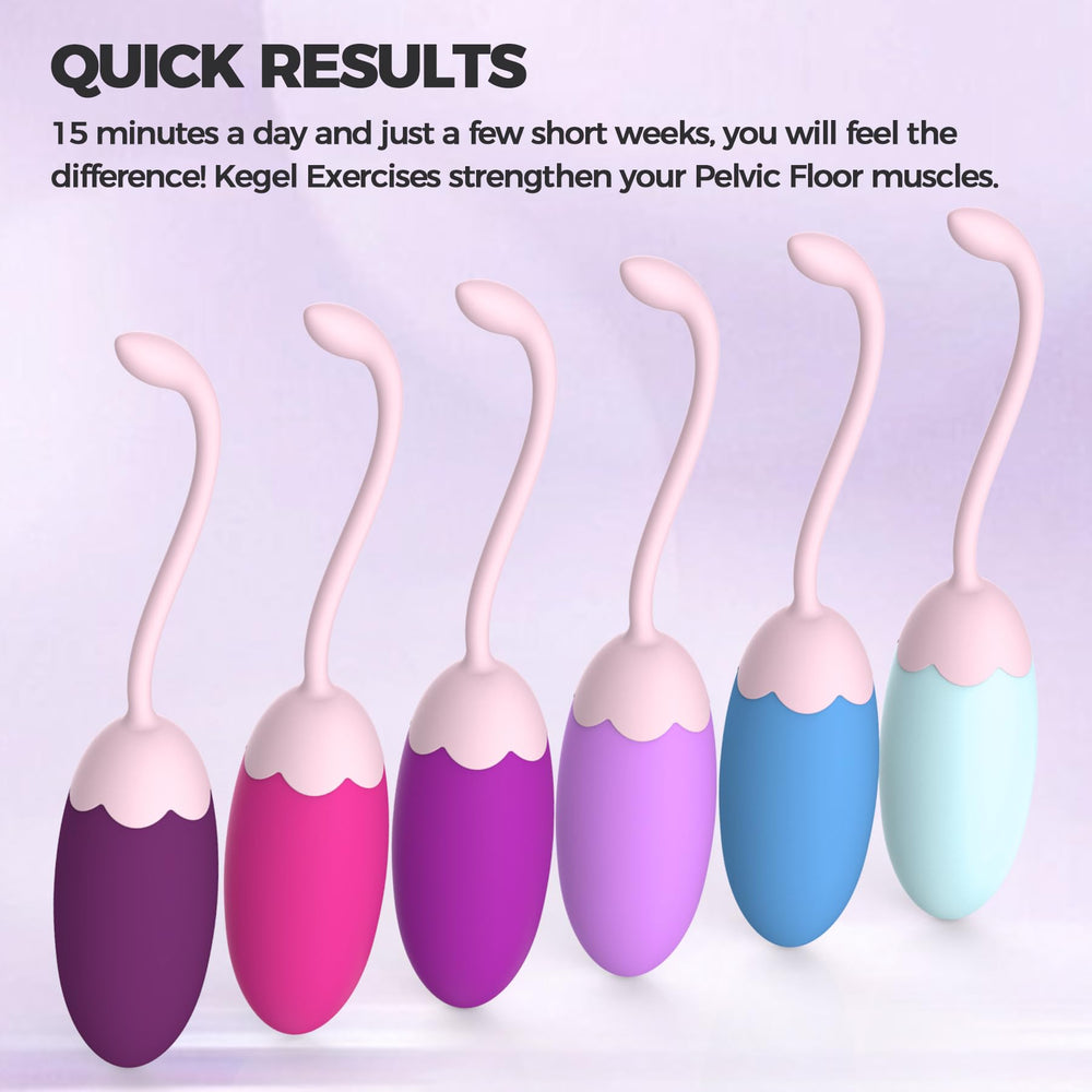 FENHUA Kegel weights in use during gentle contractions.