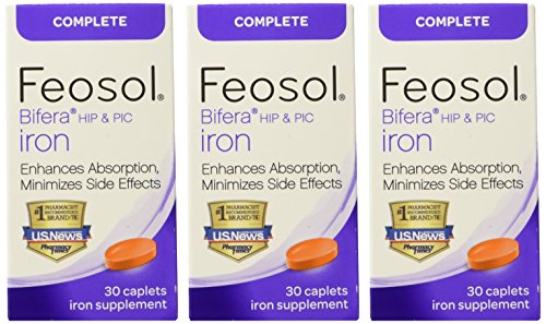 Feosol Complete sealed plastic bottle ready to use.