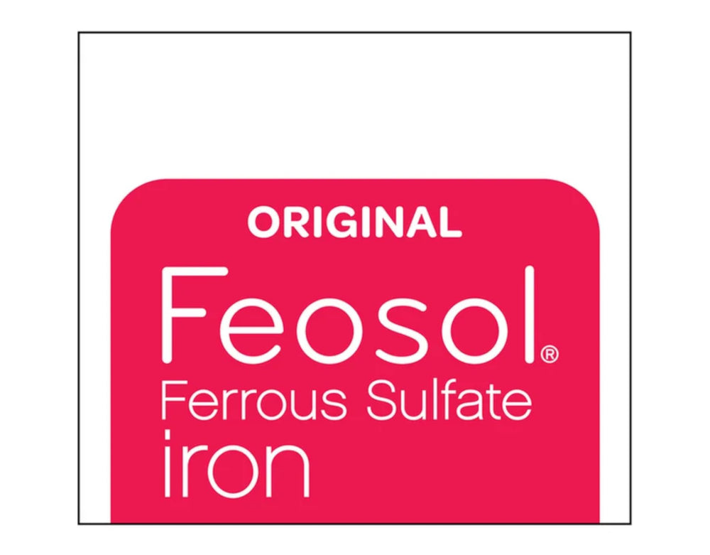 Feosol Original pack of three bottles offers extended supply.