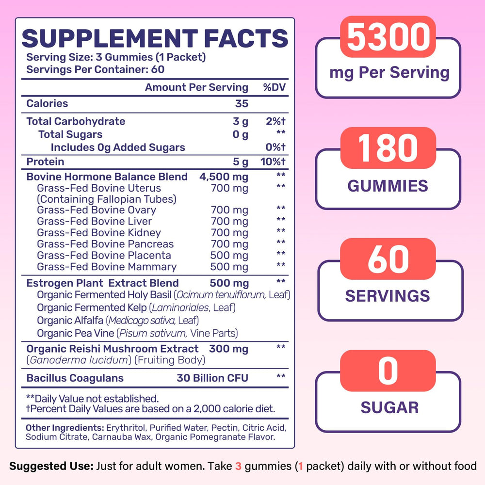 Fepoukak juicy pomegranate flavor gummies for daily wellness ritual.