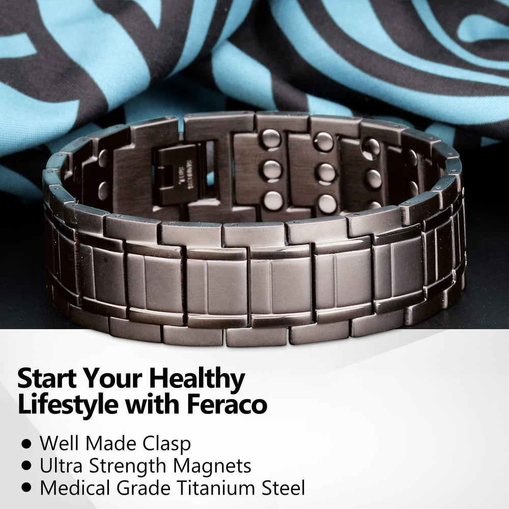Feraco bracelet reliability with waterproof and corrosion-resistant design.