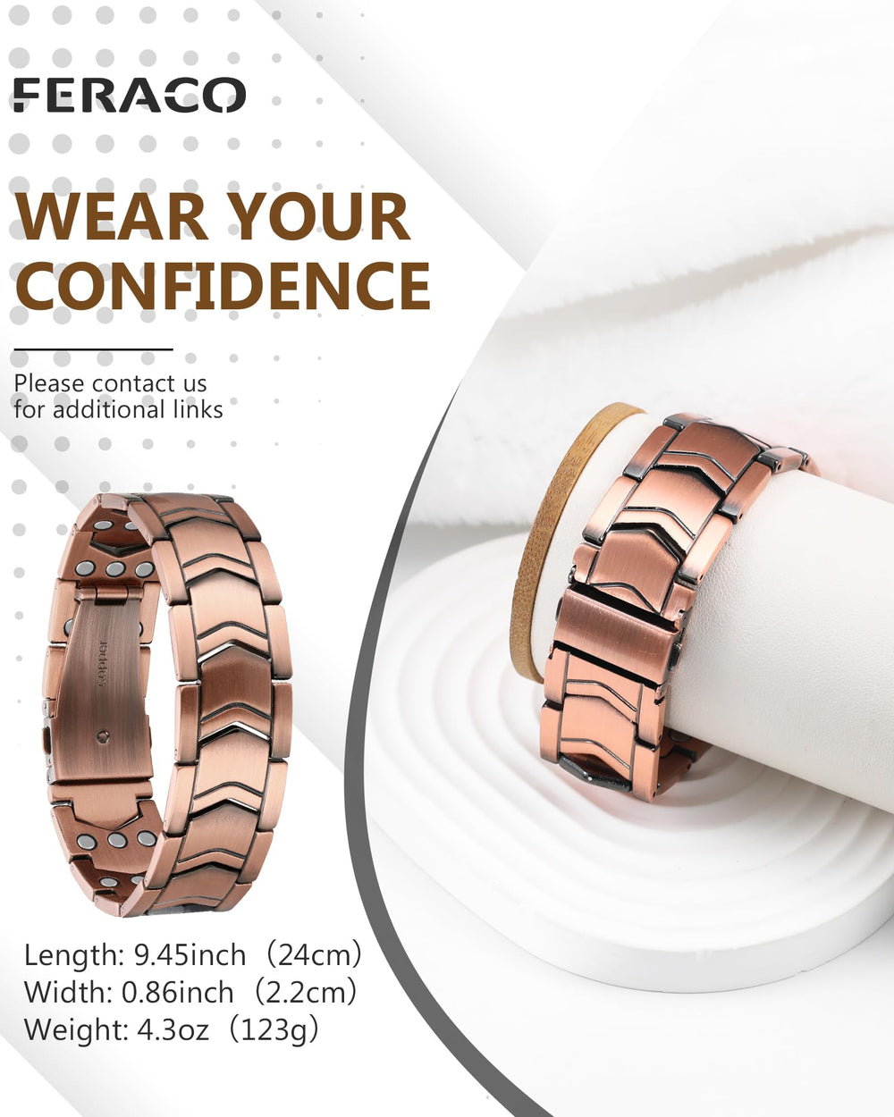 Feraco gift-box presentation conveys a premium, ready-to-gift experience.