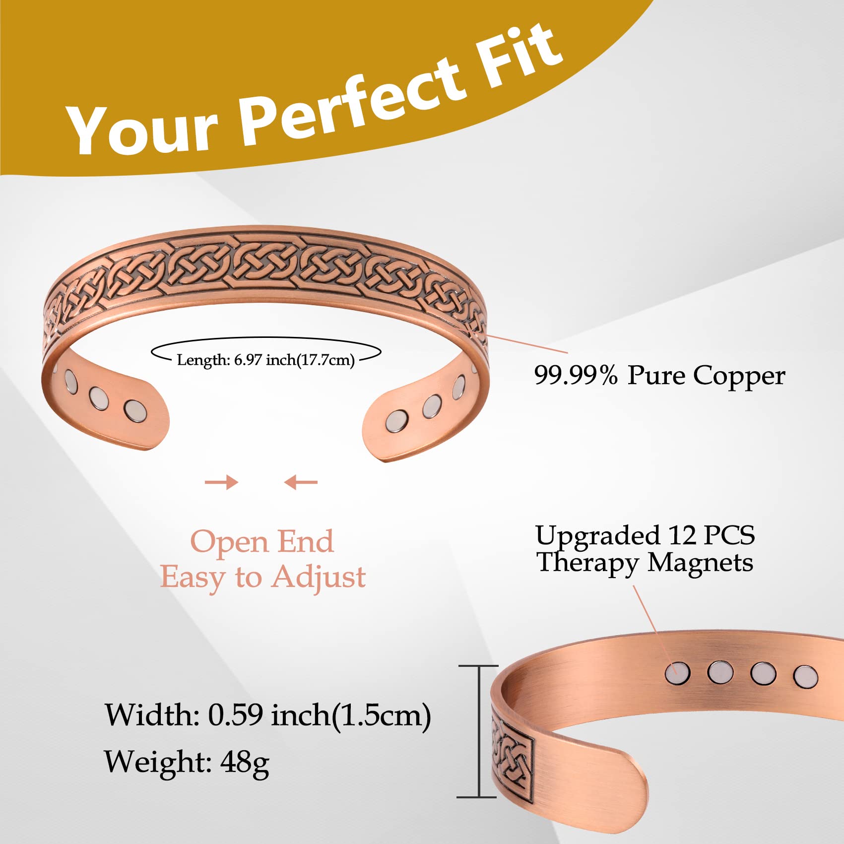 Feraco bracelet worn with casual outfits adds subtle, distinctive style.