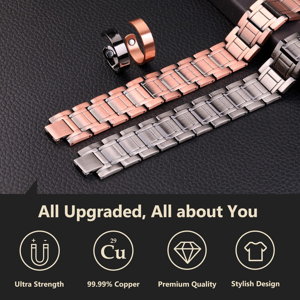 Feraco bracelet clasp detail highlighting secure, durable hardware