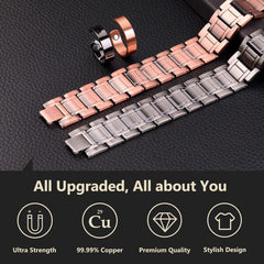 Feraco bracelet clasp detail highlighting secure, durable hardware