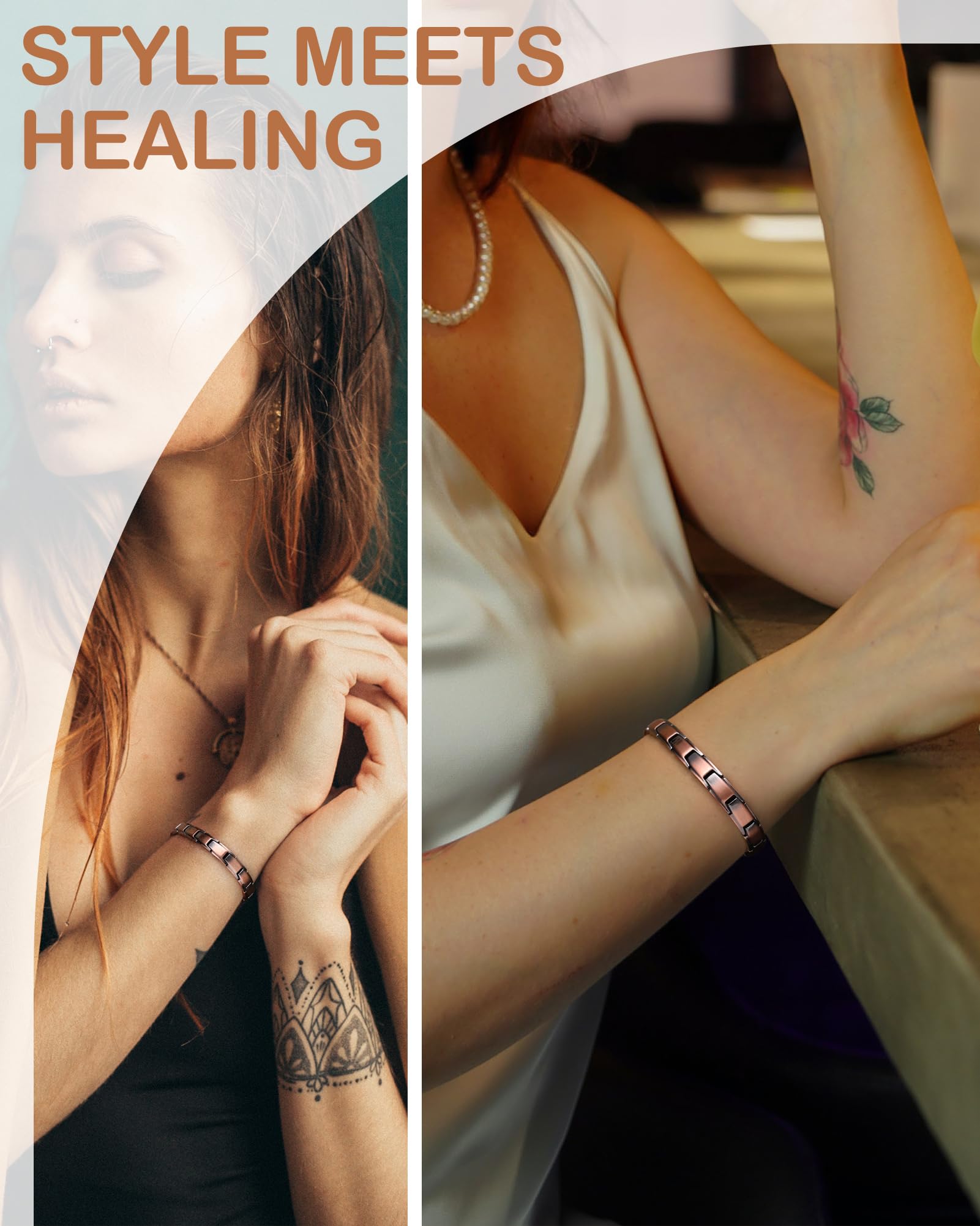 Feraco copper bracelet gift box image conveys premium packaging