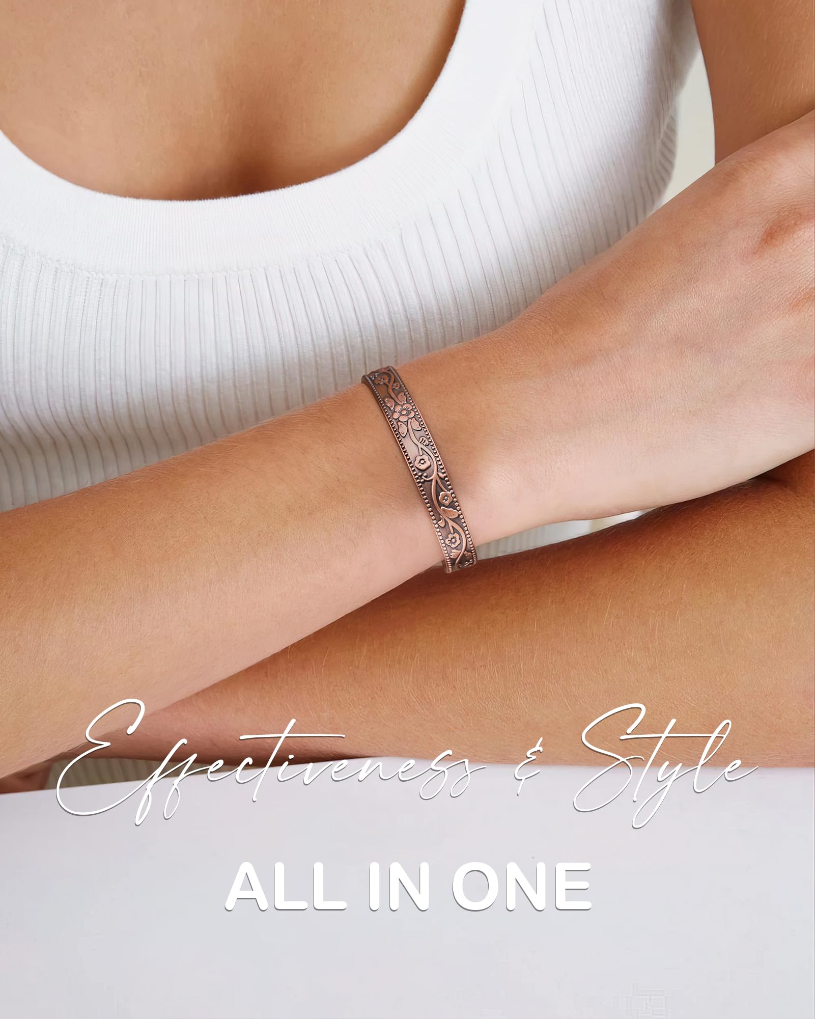 Feraco bracelet length 172mm for comfortable wear