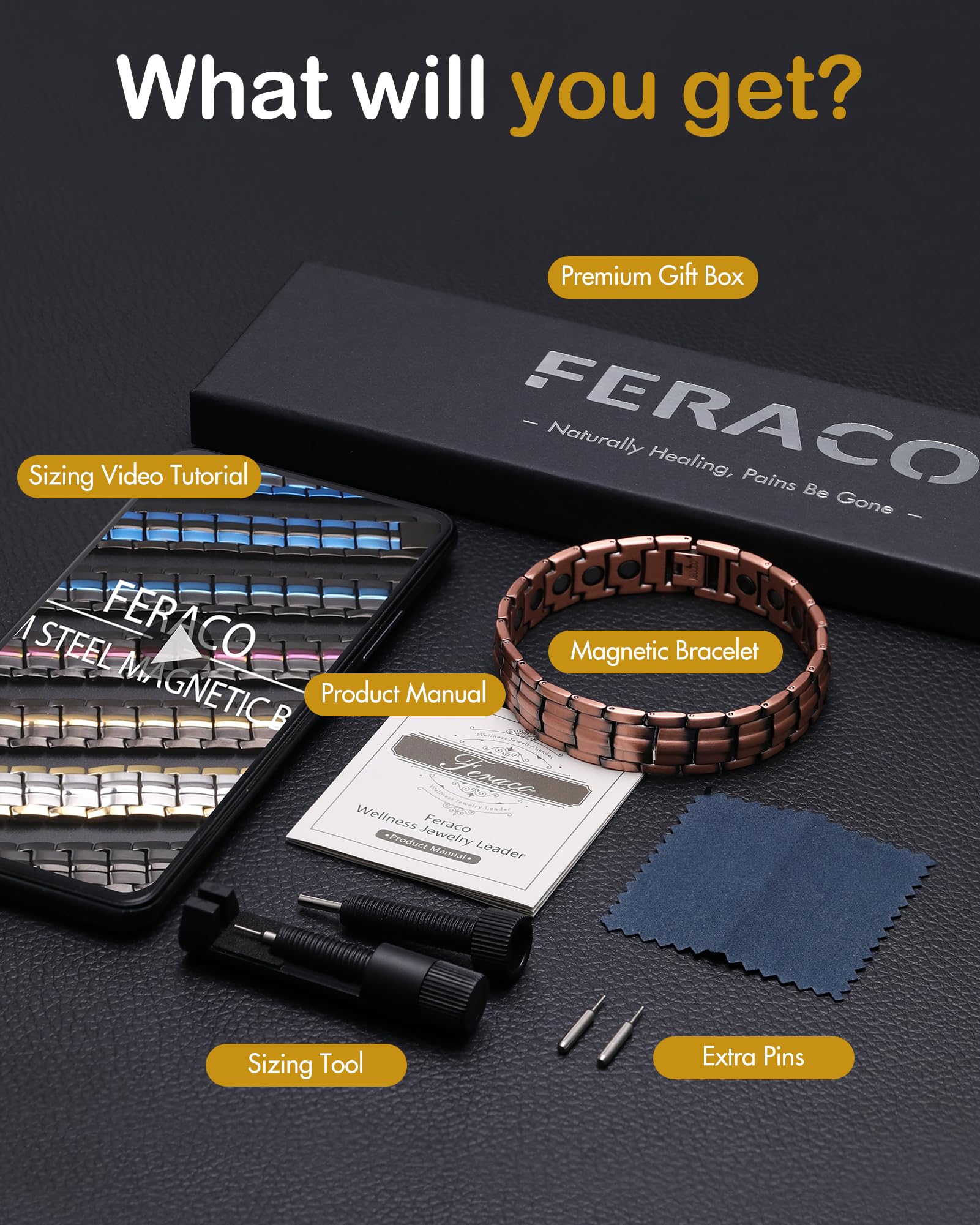 Elegant masculine design pairs well with watches and everyday outfits.