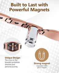 Feraco sizing tool with adjustable links for a comfortable, secure fit.