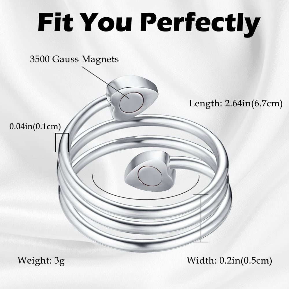 Feraco daily-wear copper ring ensemble is lightweight and comfortable
