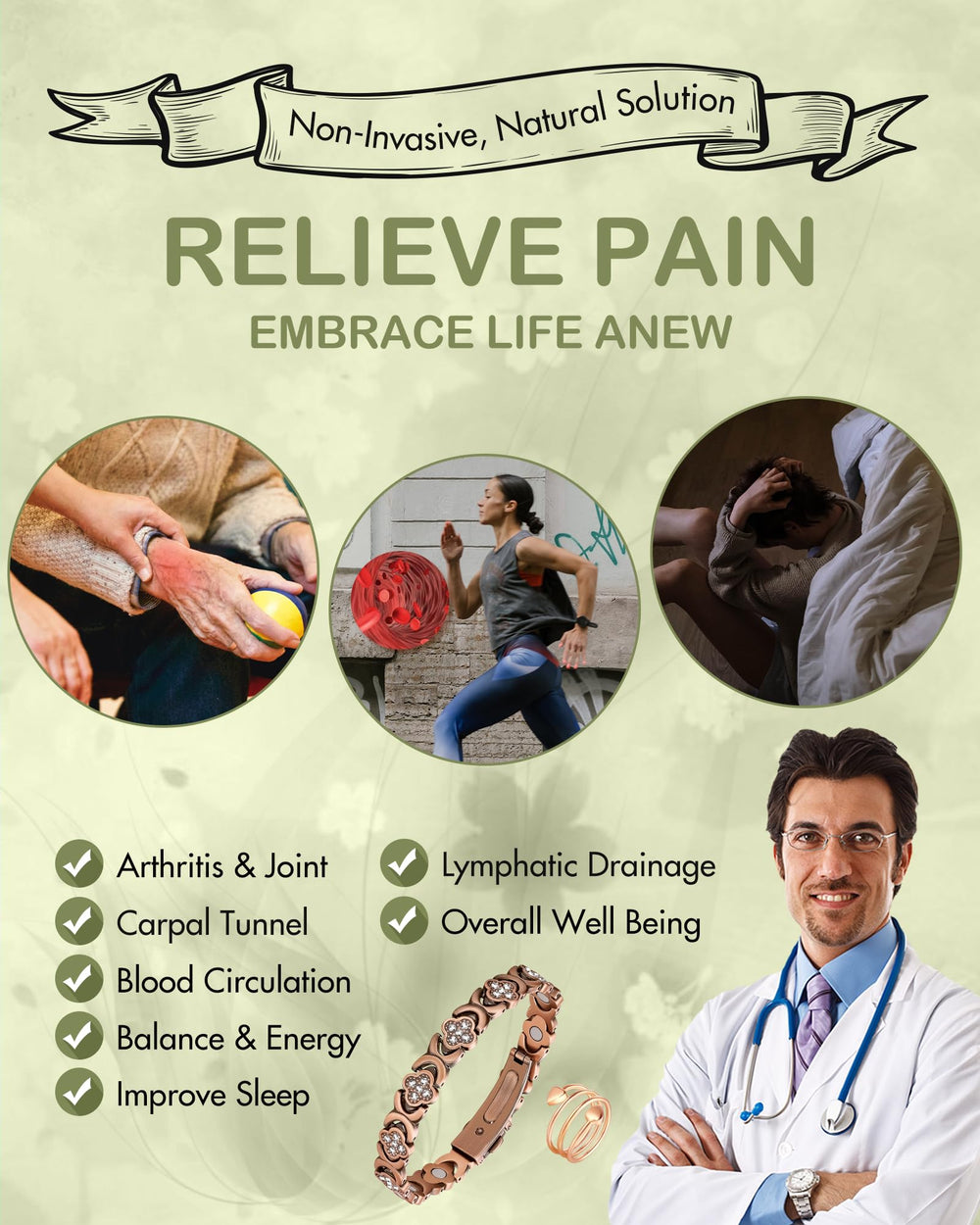 Feraco instruction manual included with easy care tips and wear guidance.