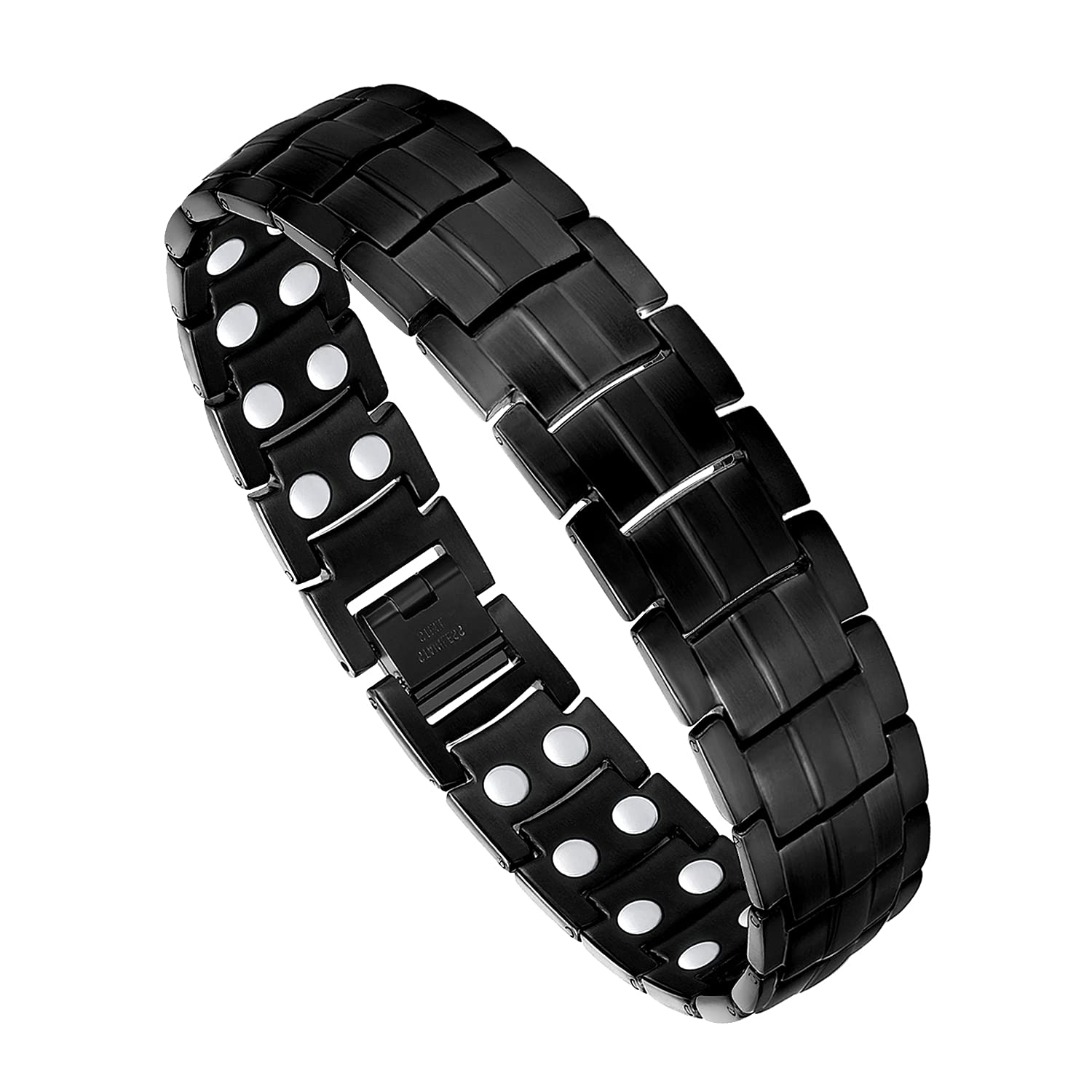 Feraco magnetic bracelet for men with double-row magnets for everyday style