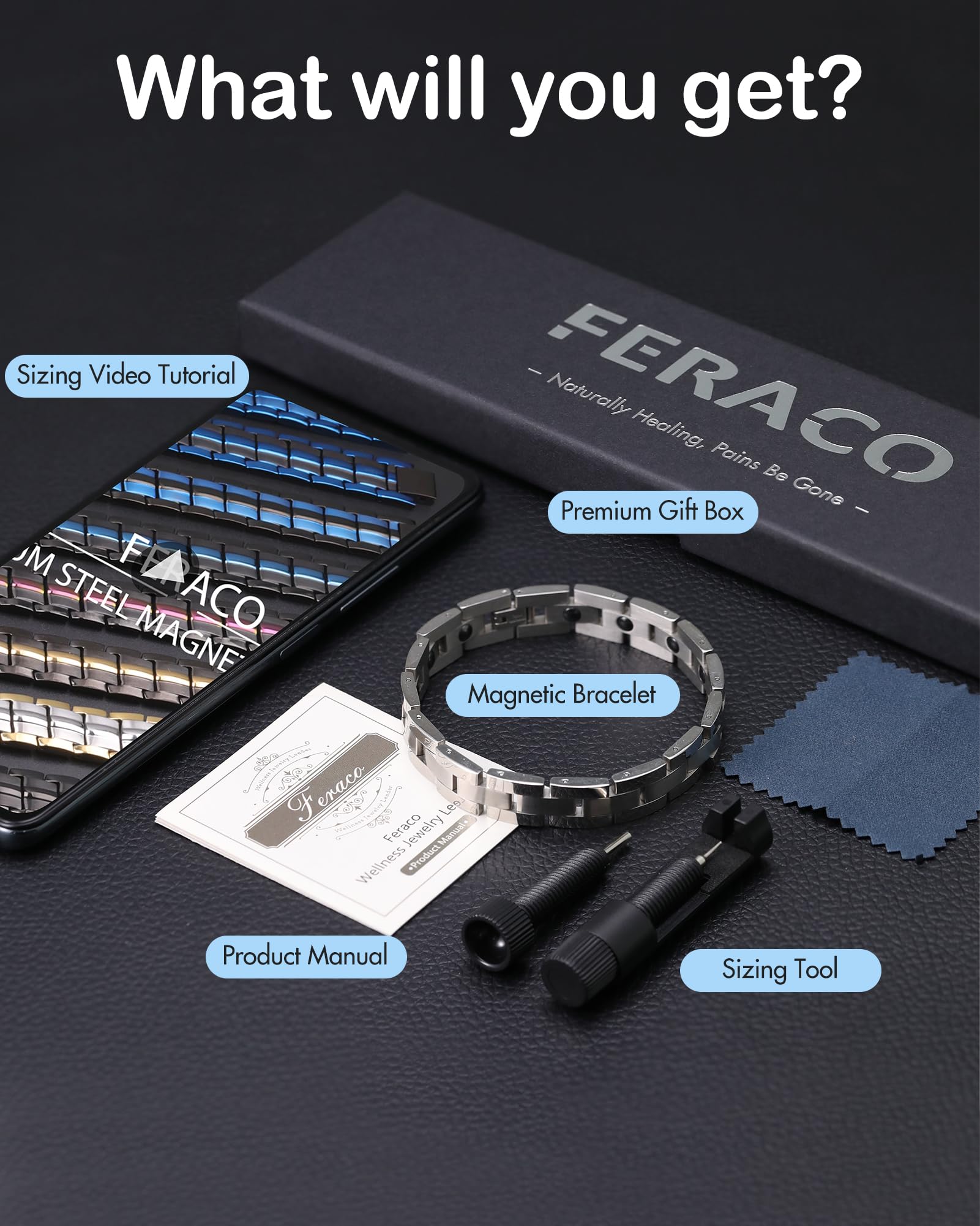 Feraco gift box presentation ready for special occasions