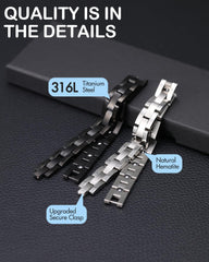 Sizing tool included with Feraco bracelet for precise adjustment