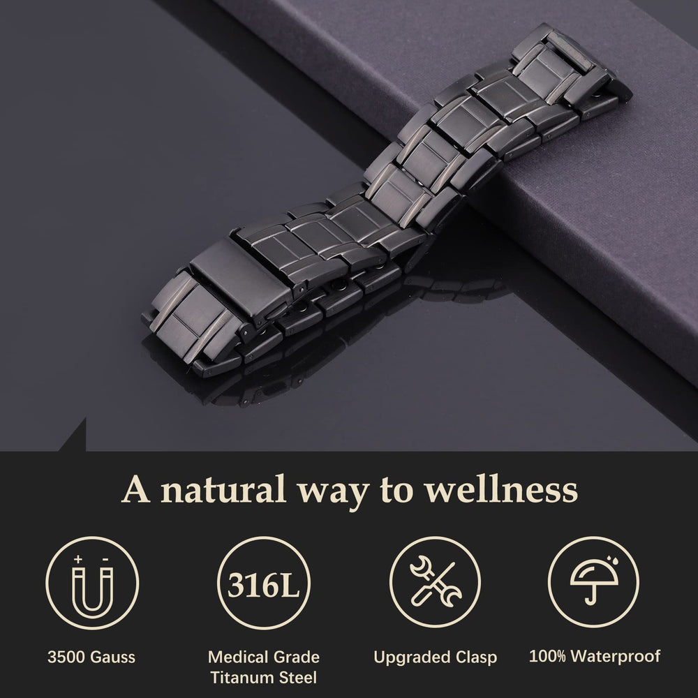 Feraco model wearing bracelet on wrist for everyday versatility.