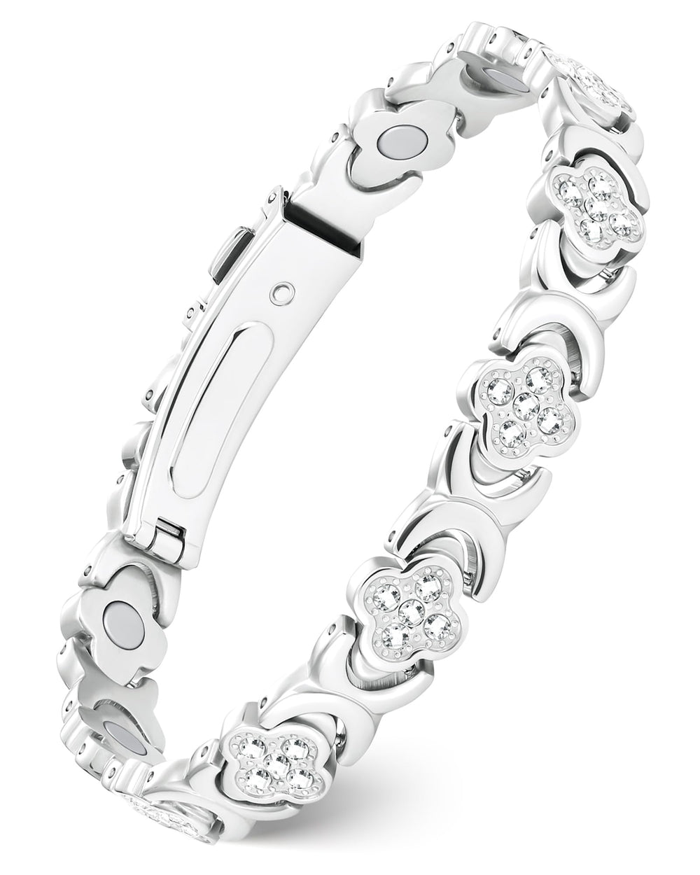 Feraco Pure Copper Bracelet with infinity-clover motif for daily wear