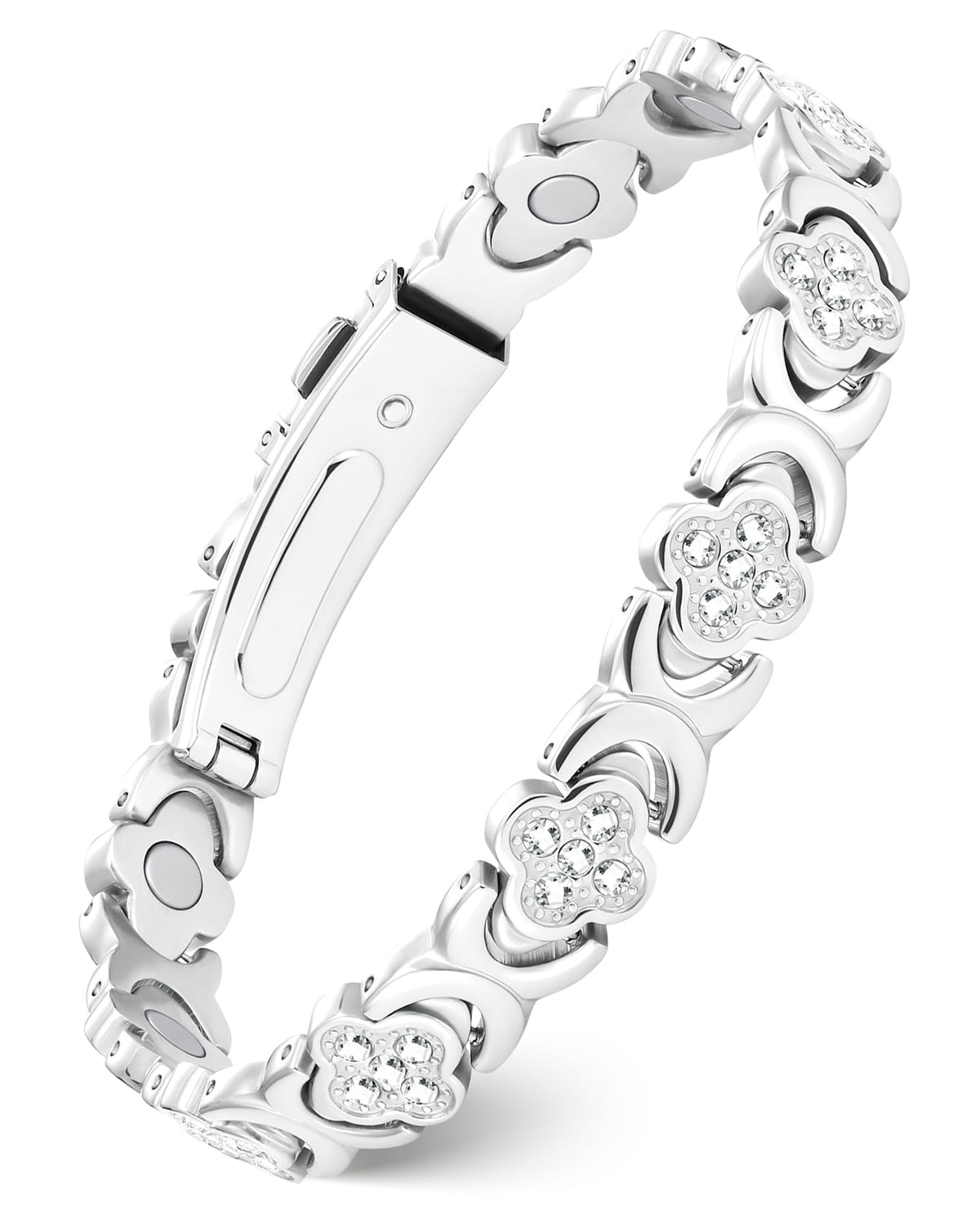 Feraco Pure Copper Bracelet with infinity-clover motif for daily wear