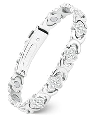 Feraco Pure Copper Bracelet with infinity-clover motif for daily wear