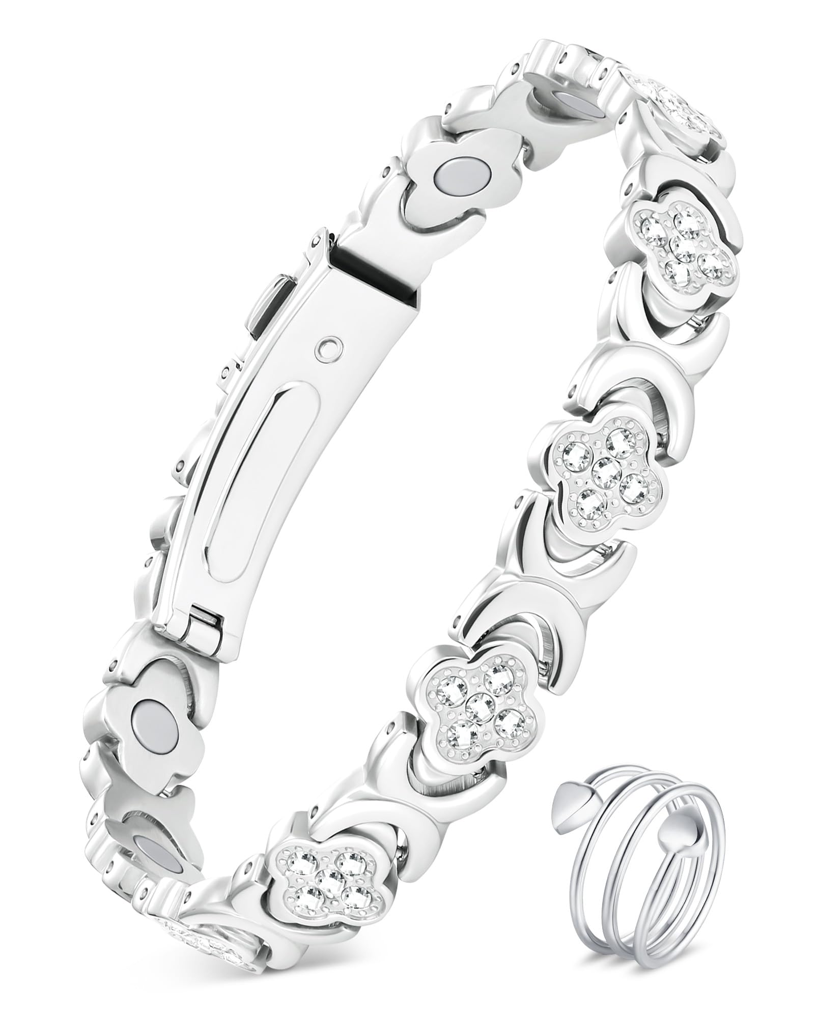 Feraco copper bracelet front view highlighting pure copper design for daily wear