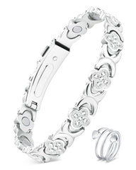 Feraco copper bracelet front view highlighting pure copper design for daily wear