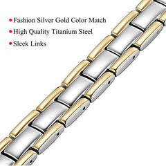 Feraco titanium steel detail highlights anti-oxidation coating.