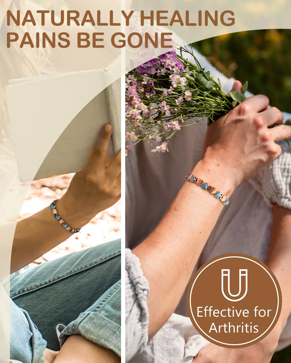 Feraco lightweight bracelet ready for all-day wear and water exposure.