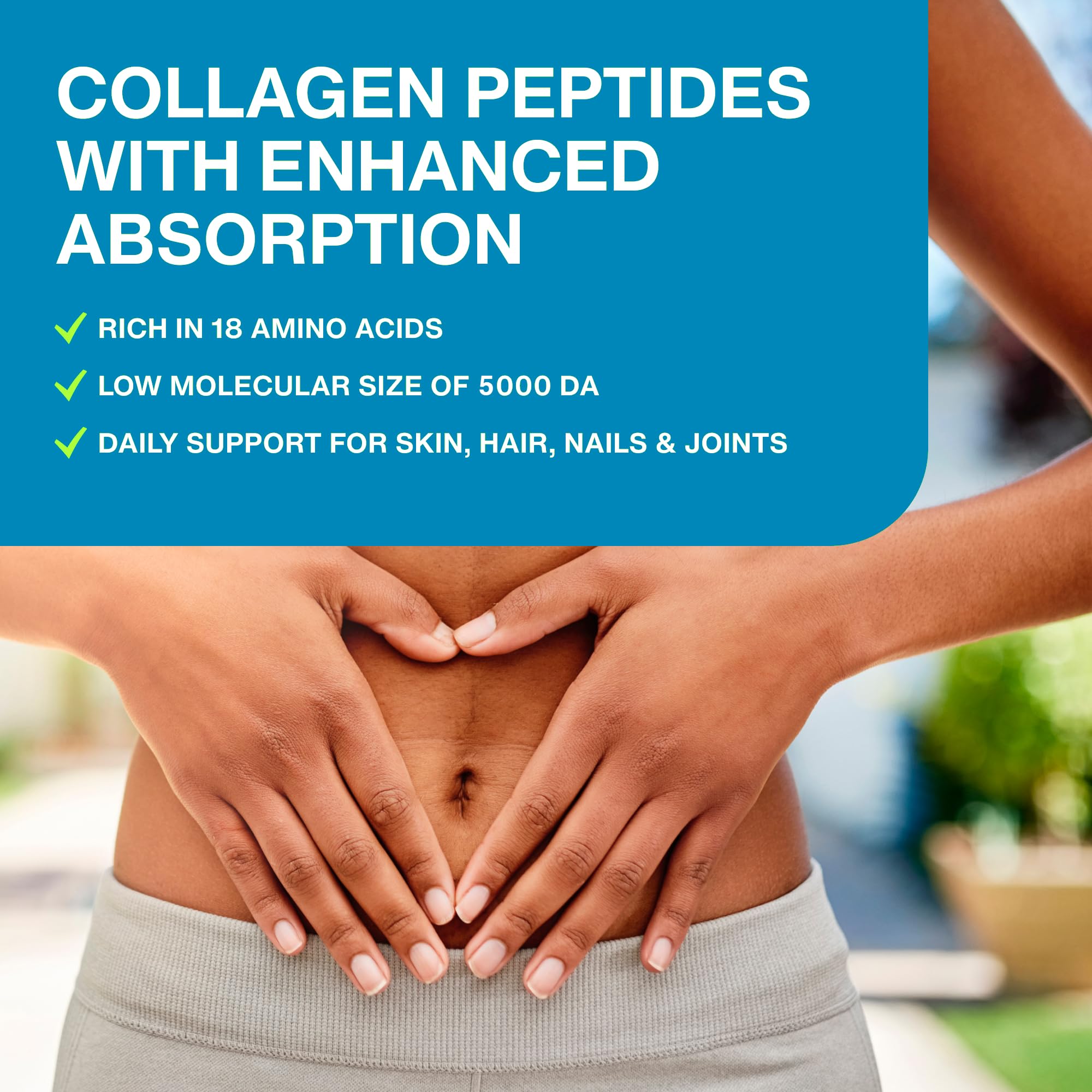 Fernes Marine Collagen promotes hair, skin, and nail vitality in daily life.