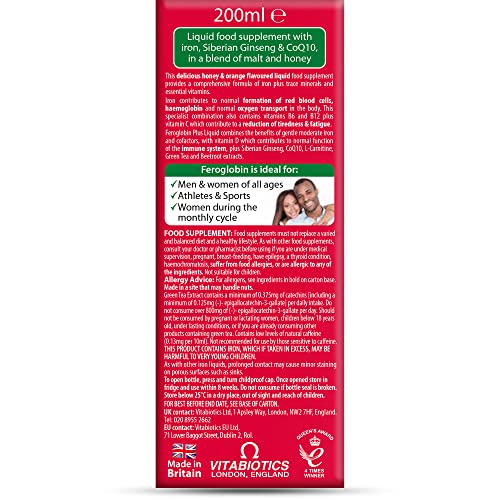 Feroglobin Plus served with fresh fruit as a tasty daily dose