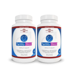 Fertility Blend Daily Wellness for Men bottle on a clean surface, supports preconception health