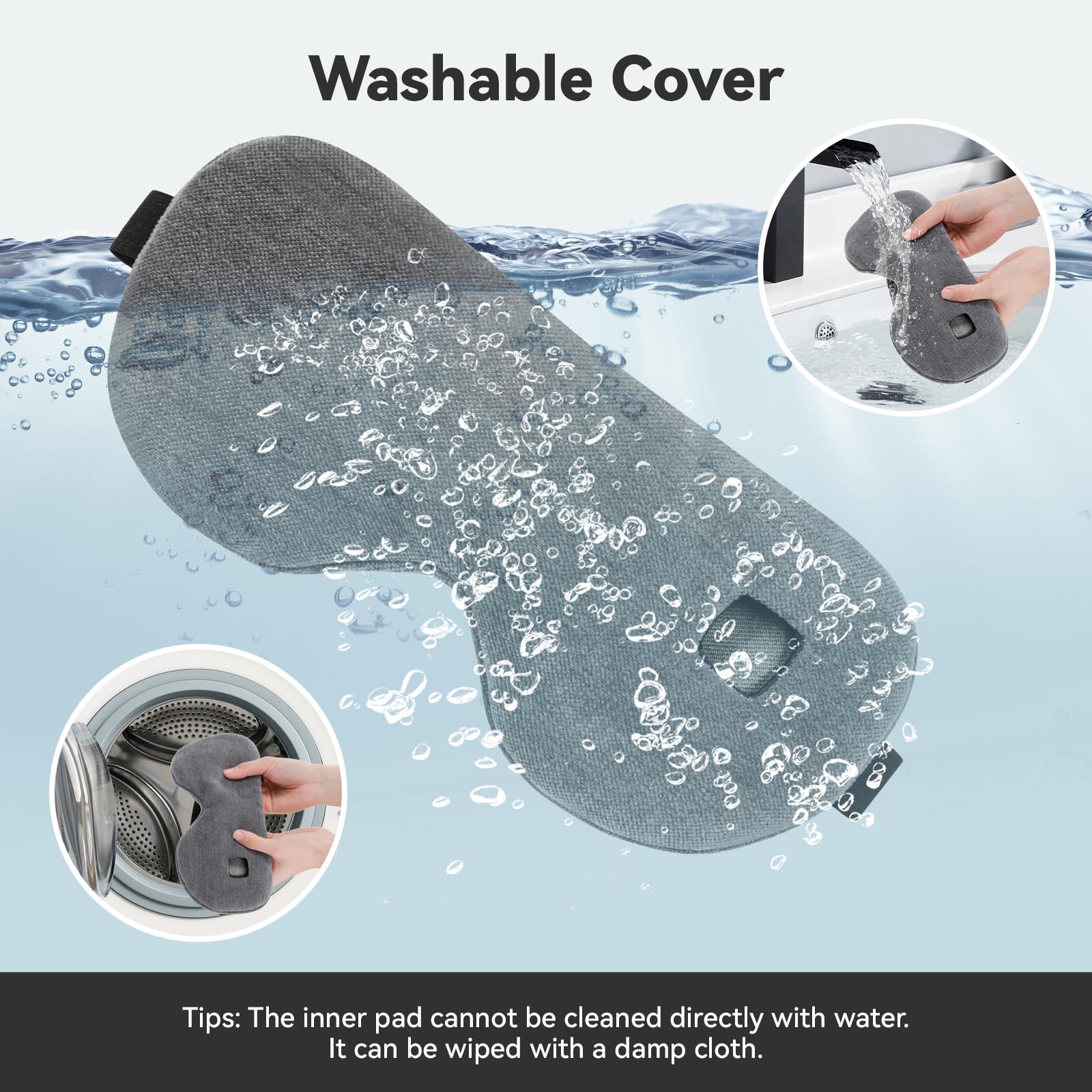 Fervidus washable cover offers hygienic reuse and easy cleaning.