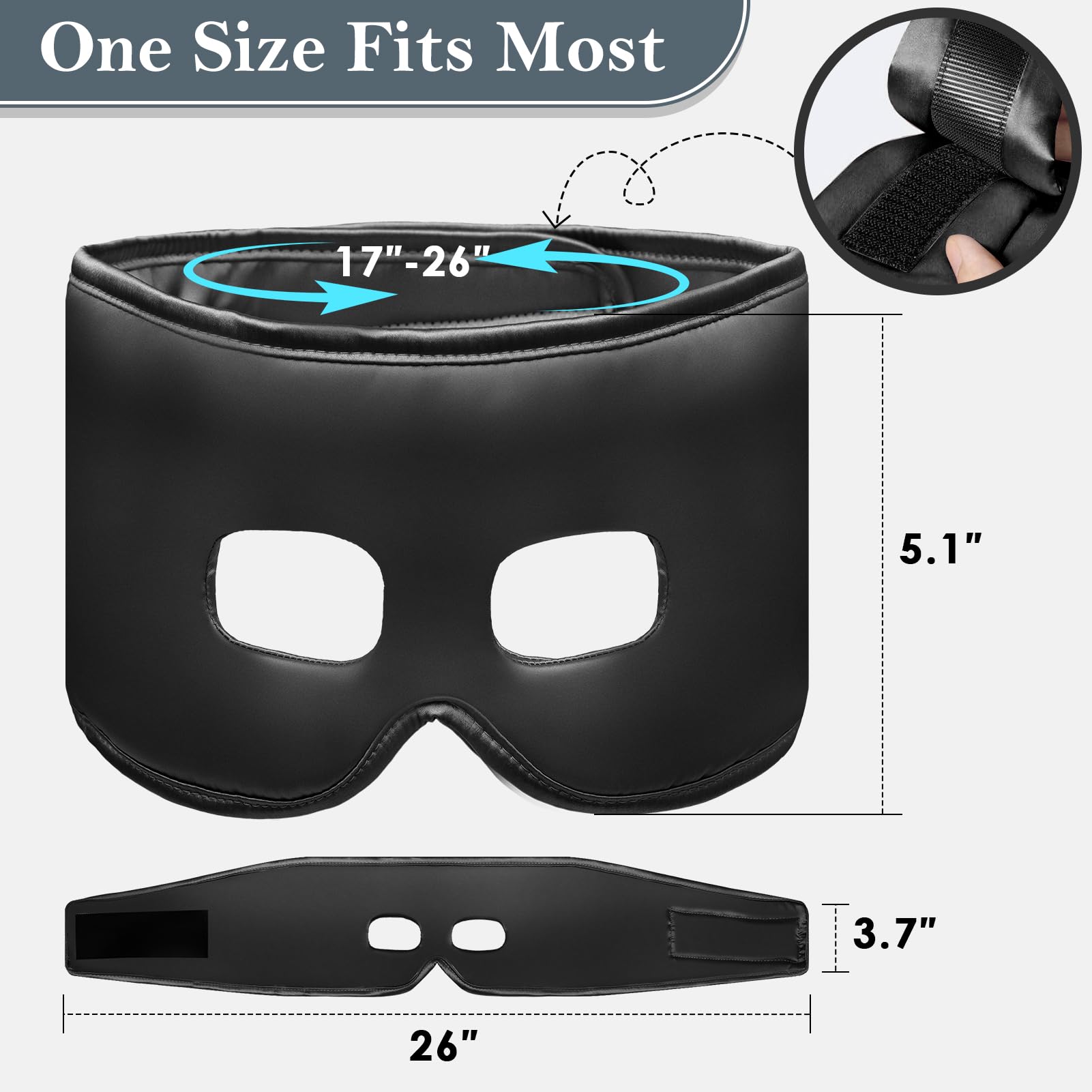 FERVORSOFT Silk Sinus Mask ultra-thin heating element distributes even heat