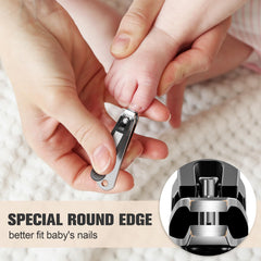FERYES toddler nail clippers provide safe, precise nail grooming