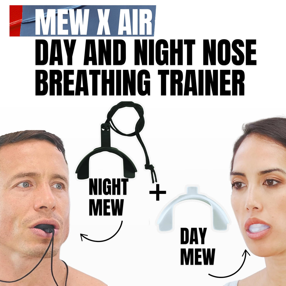 FFX MEW X AIR night nasal trainer supports deep, uninterrupted sleep.