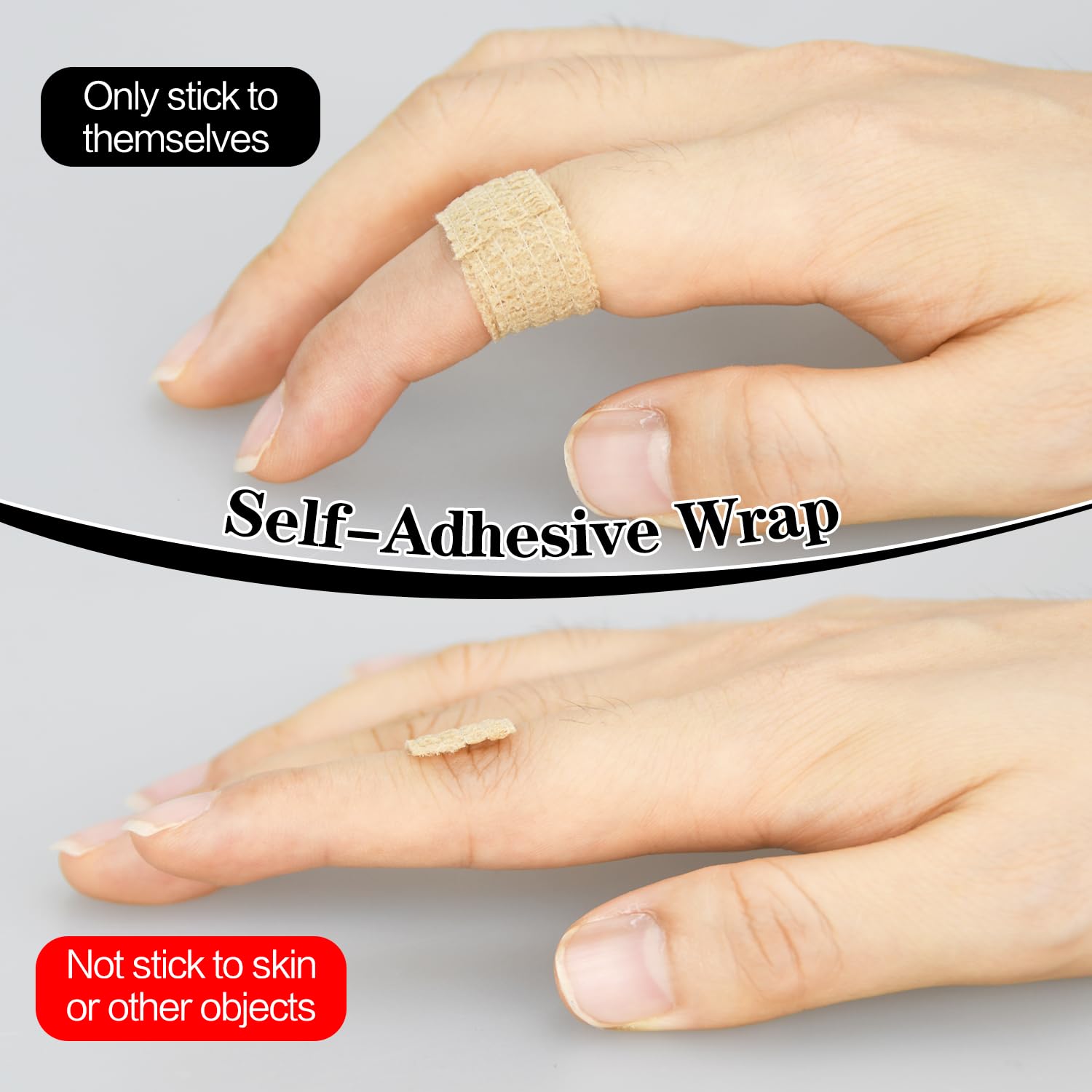 FGBNM skin-color wraps five yards each blend with skin during activity