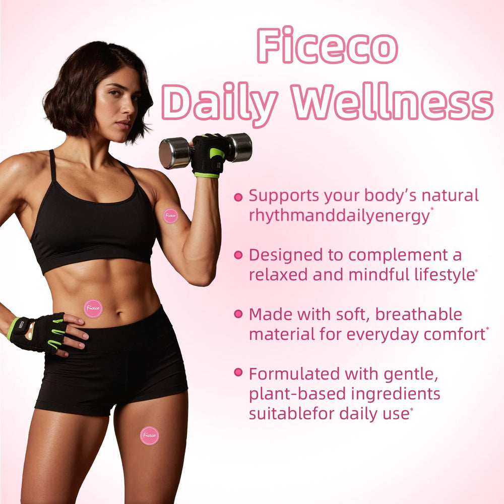 Skin-friendly formula of Ficeco GLP1 patch provides gentle wear.