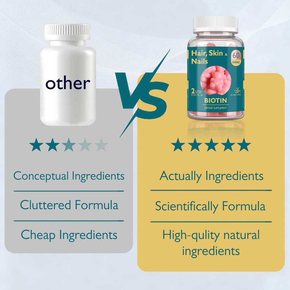 Ficpoud Biotin Gummies cruelty-free logo emphasizes ethical production