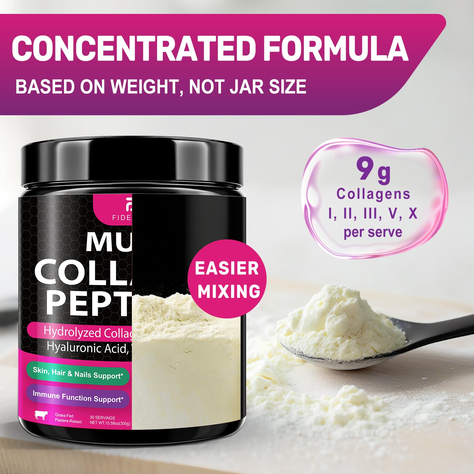 FIDERNIC zero sugar formula is keto-friendly and gluten-free