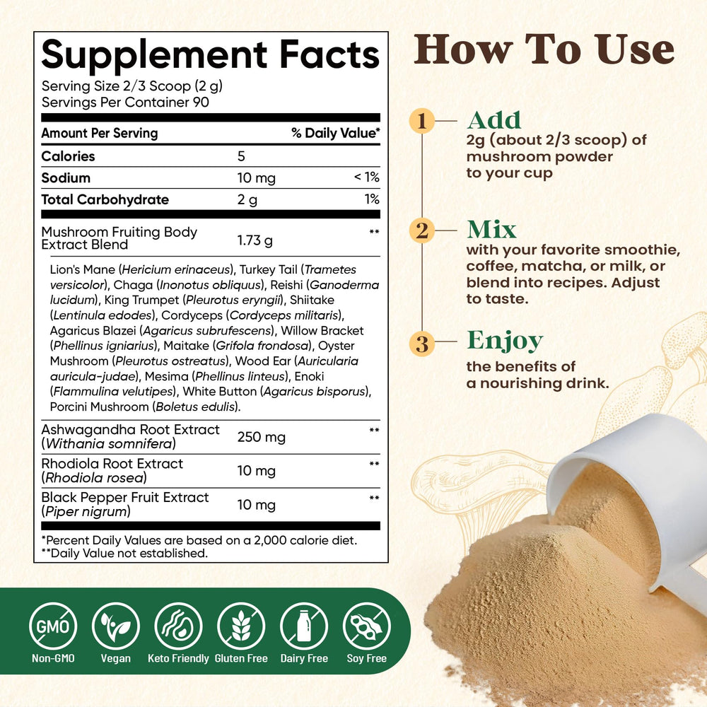 Fidus 90-serving pouch ready for a three‑month daily routine.