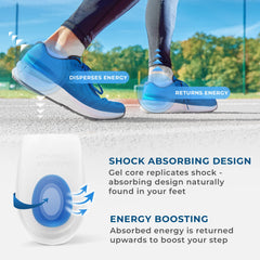 Figly silicone heel pads durable and soft for reliable daily use