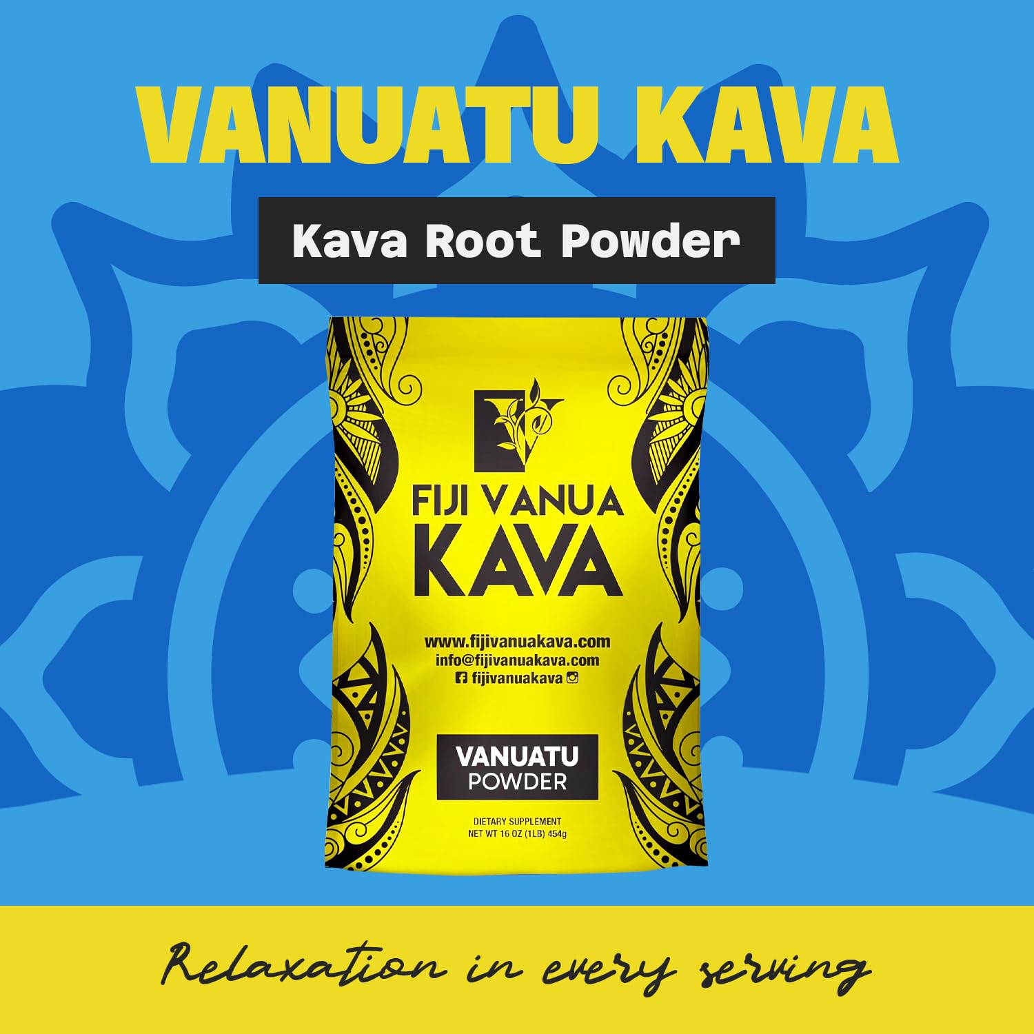 Sun-dried noble kava roots highlight natural potency