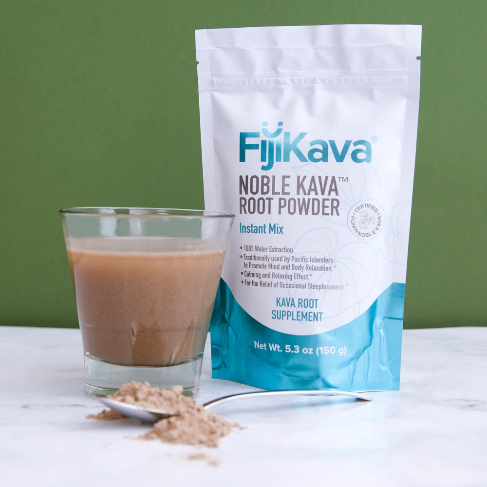 FijiKava easy-to-prepare mix for quick kava drinks.