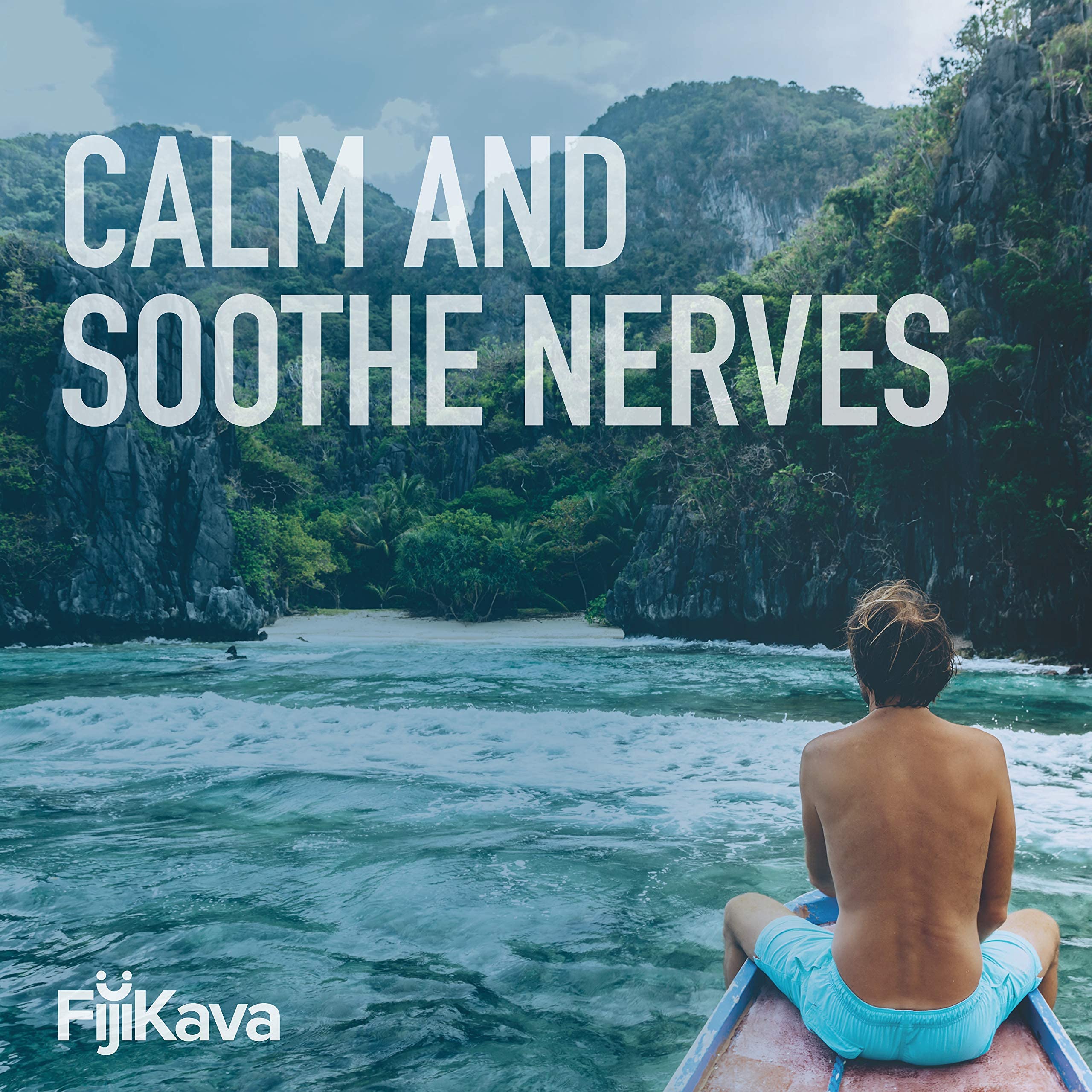 FijiKava serving idea with coconut water and lime.