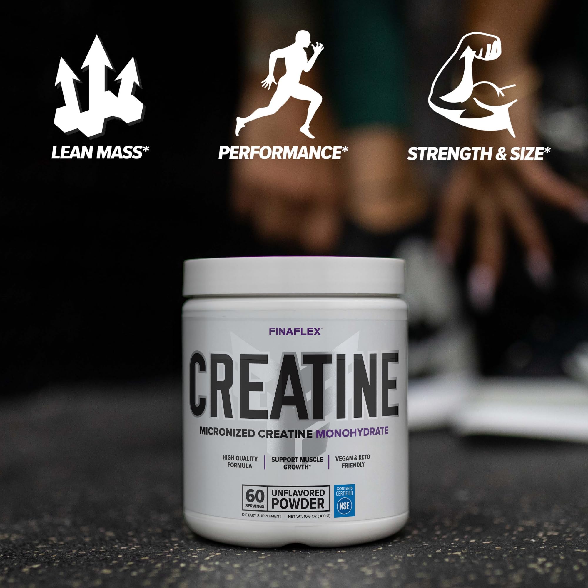 FINAFLEX Creatine dissolves easily in water or juice