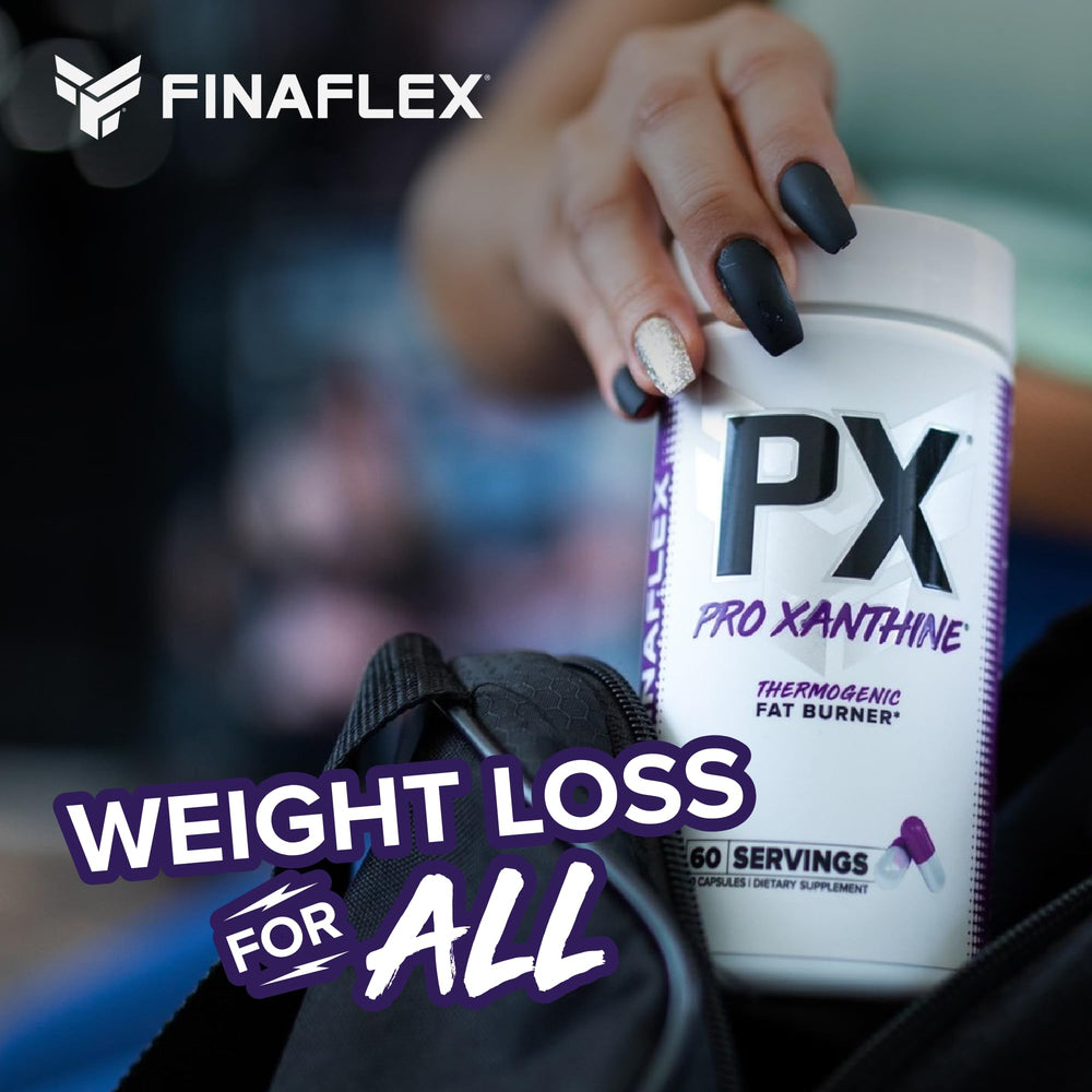 FINAFLEX PX PRO Xanthine bottle with packaging hints at 60 servings.