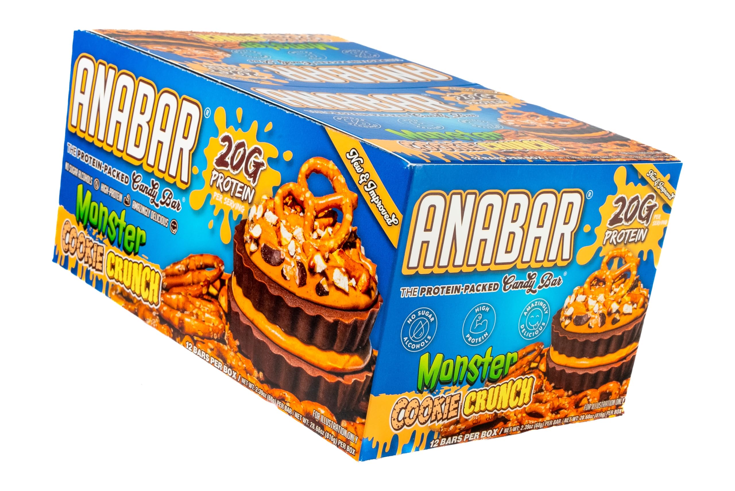 Final Boss Anabar bar cross-section showing protein-rich interior.