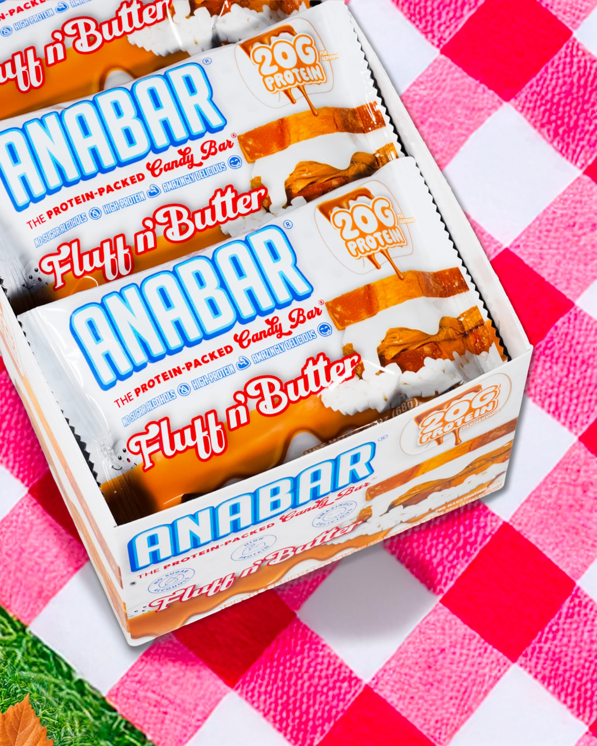 Final Boss Anabar box of 12 bars for quick lunch or snack options