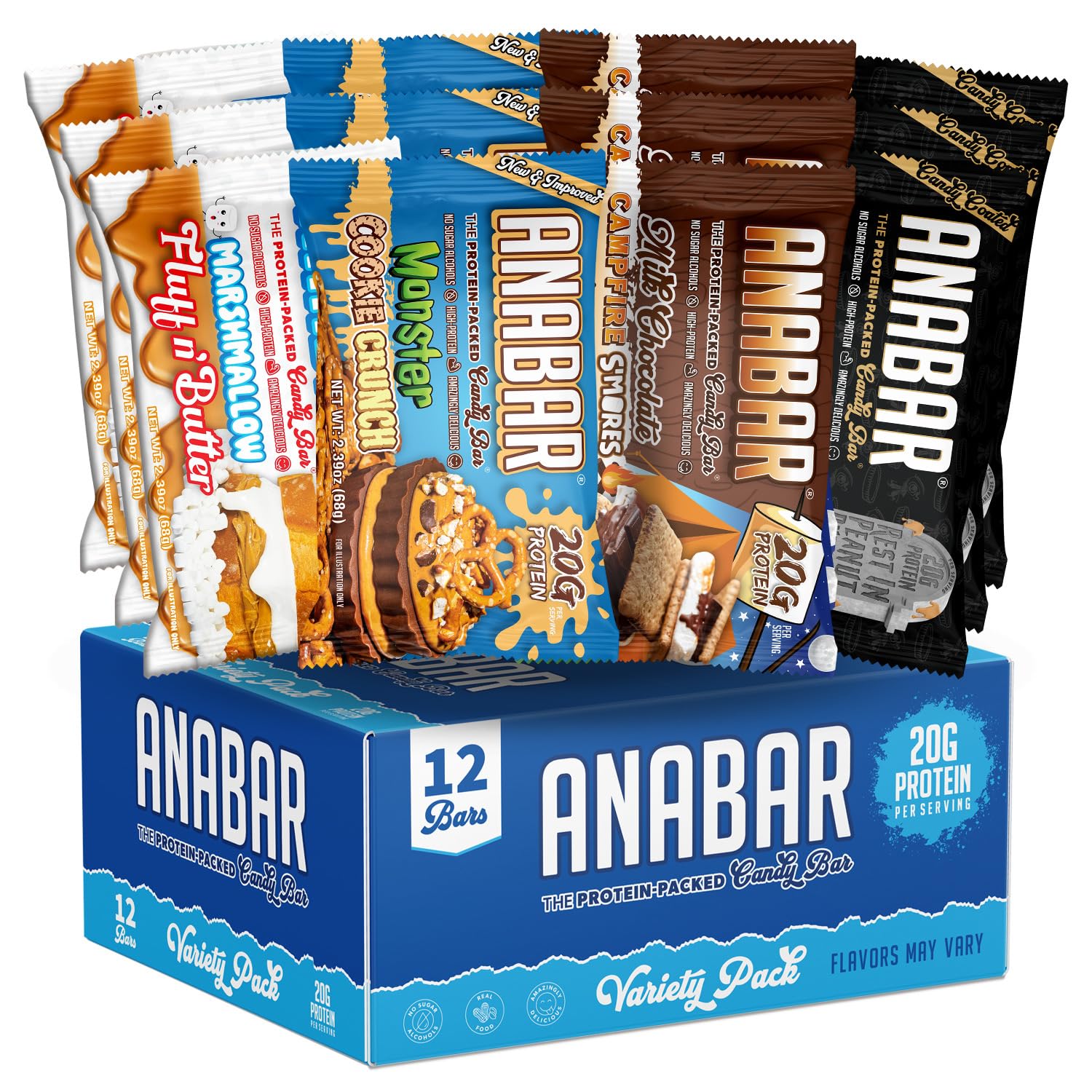 Final Boss Anabar chocolate-coated bar close-up showing authentic coating and 20g protein