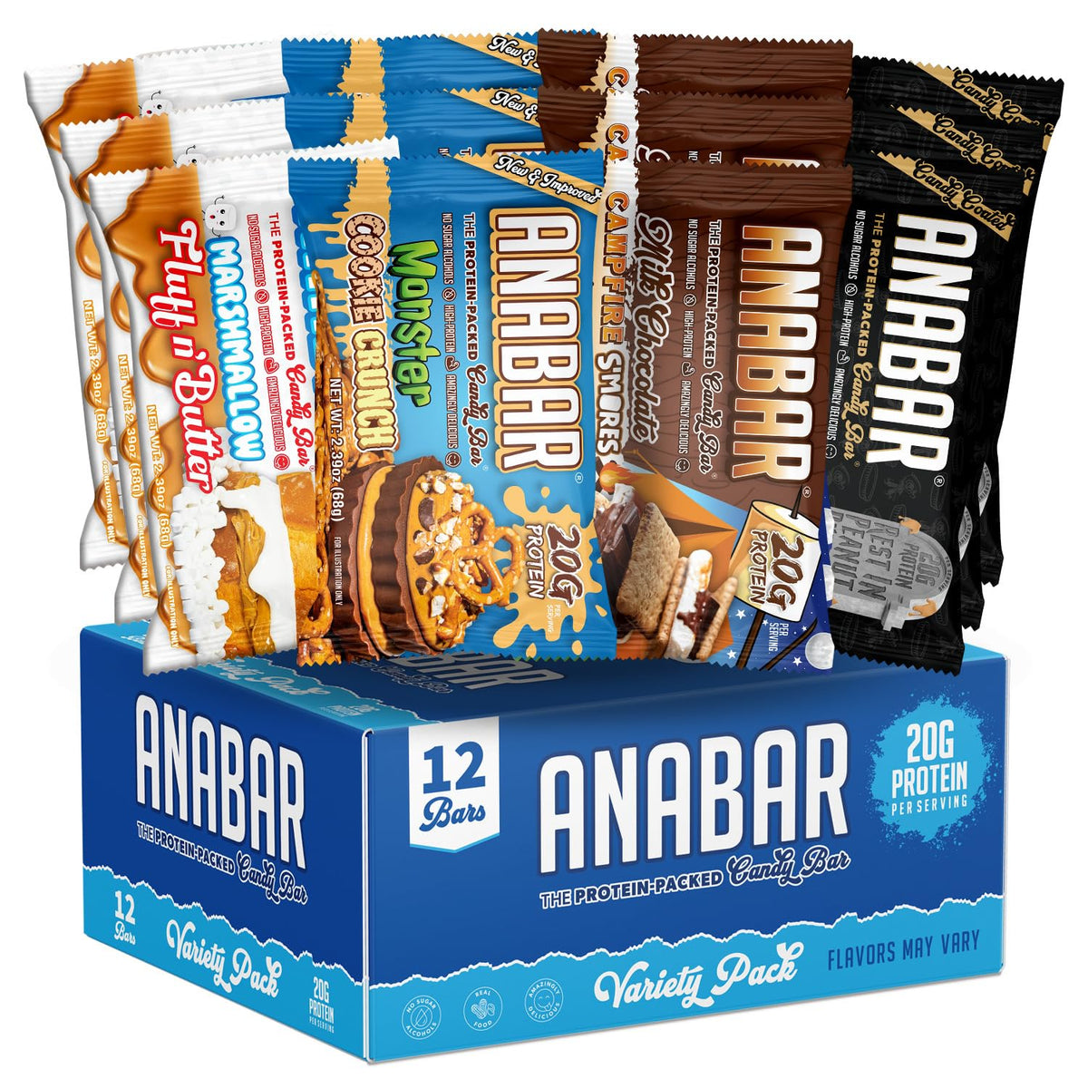 Final Boss Anabar chocolate-coated bar close-up showing authentic coating and 20g protein