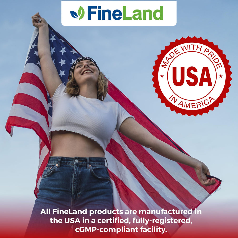 FineLand made in USA in a cGMP facility.