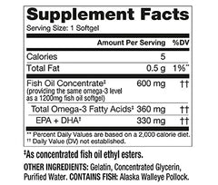 Finest Nutrition wild-caught Alaskan fish oil illustrates USA-sourced purity.